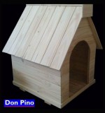 Cucha Para Mascotas - En Madera De Pino - 0,70 X 0,80