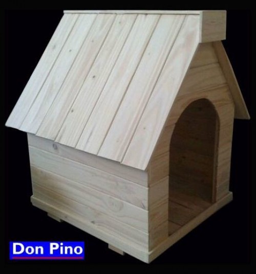 Cucha Para Mascotas - En Madera De Pino - ,0,38 X 0,50