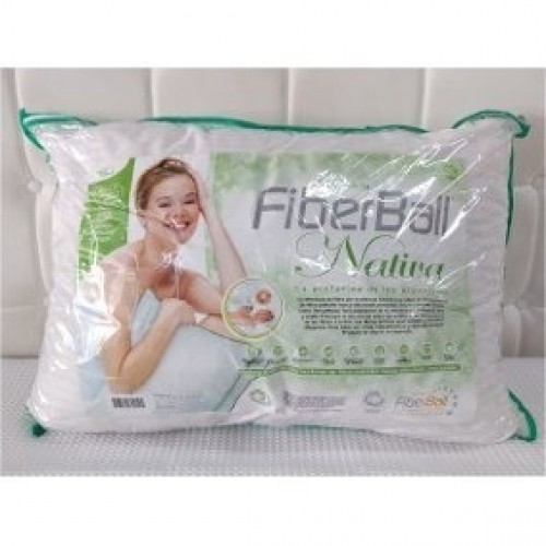 Almohada Nativa Fiberball 70 Cm X 40 Cm