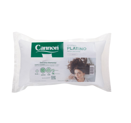 Almohada Platino Cannon - Diferentes Medidas -