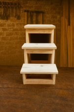 Banco escalera fijo  - 3 escalones 