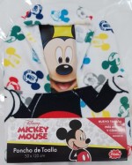 Poncho de Toalla Mickey 