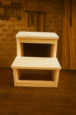 Banco escalera fijo - 2 escalones 