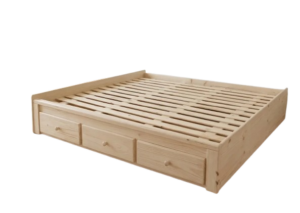 Cama Otomana con cajones con guías