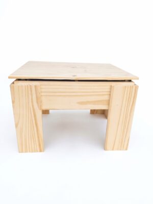 Mesa ratona tapa deslizable